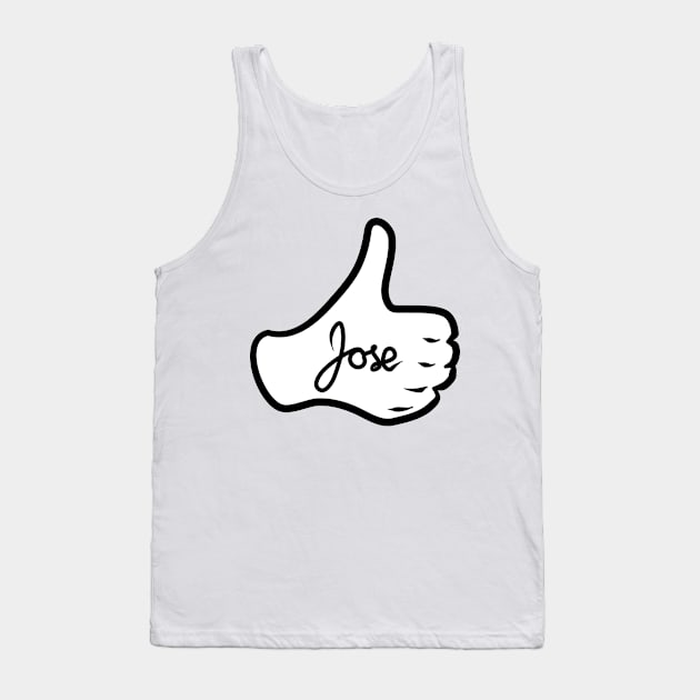 Men name Jose Tank Top by grafinya